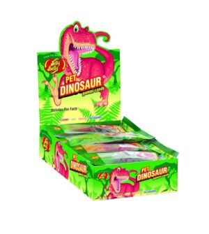 Jelly Belly Gummi Pet Dinosaur Gummy Assorted Flavor 1.75oz 24ct